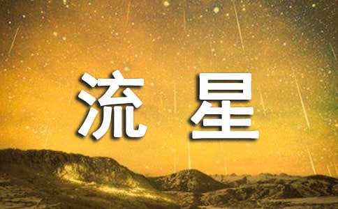 流星作文500字(合集8篇)
