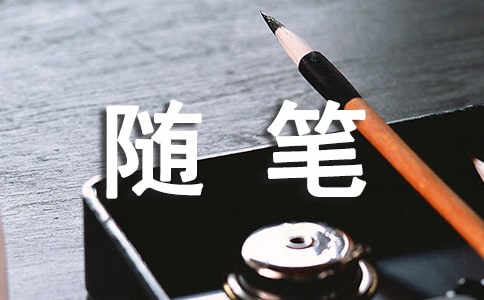 四年级作文随笔